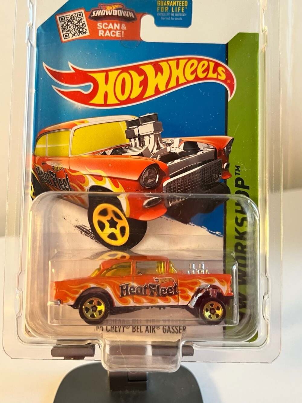 💥💥Hot Wheels 2015 HW Workshop '55 Chevy Bel Air Gasser Heat Fleet 207/250